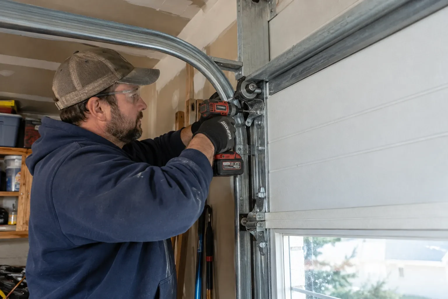 Illustrative garage doors scene — Coldwater